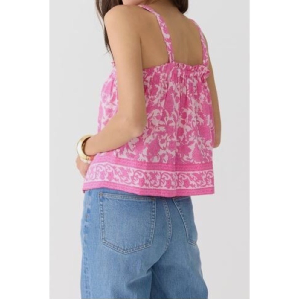 J.CREW ~Button-front tank top (NWT)